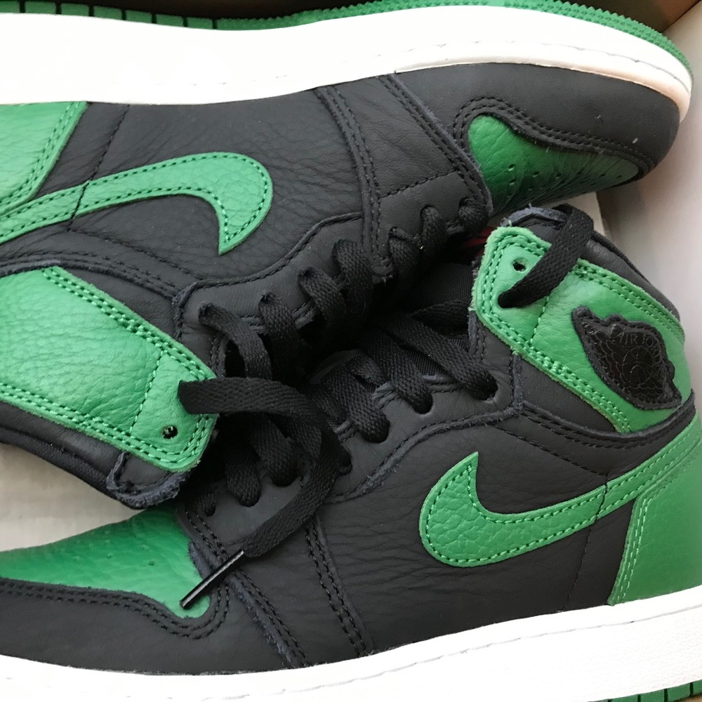 Jordan 1 Retro High Pine Green Black (GS)